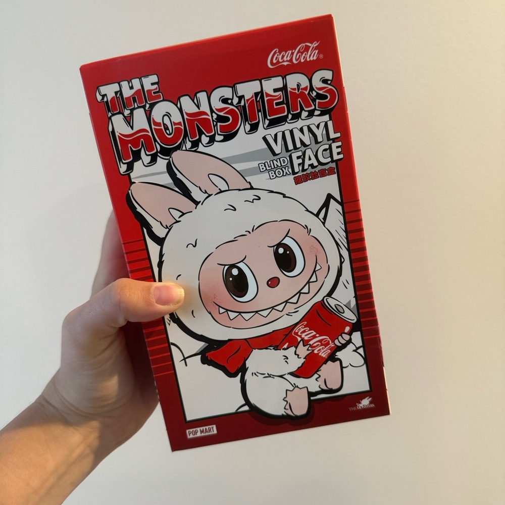 UNOPENED - Authentic Coca-Cola The Monsters Vinyl Blind Box Labubu LABUBU